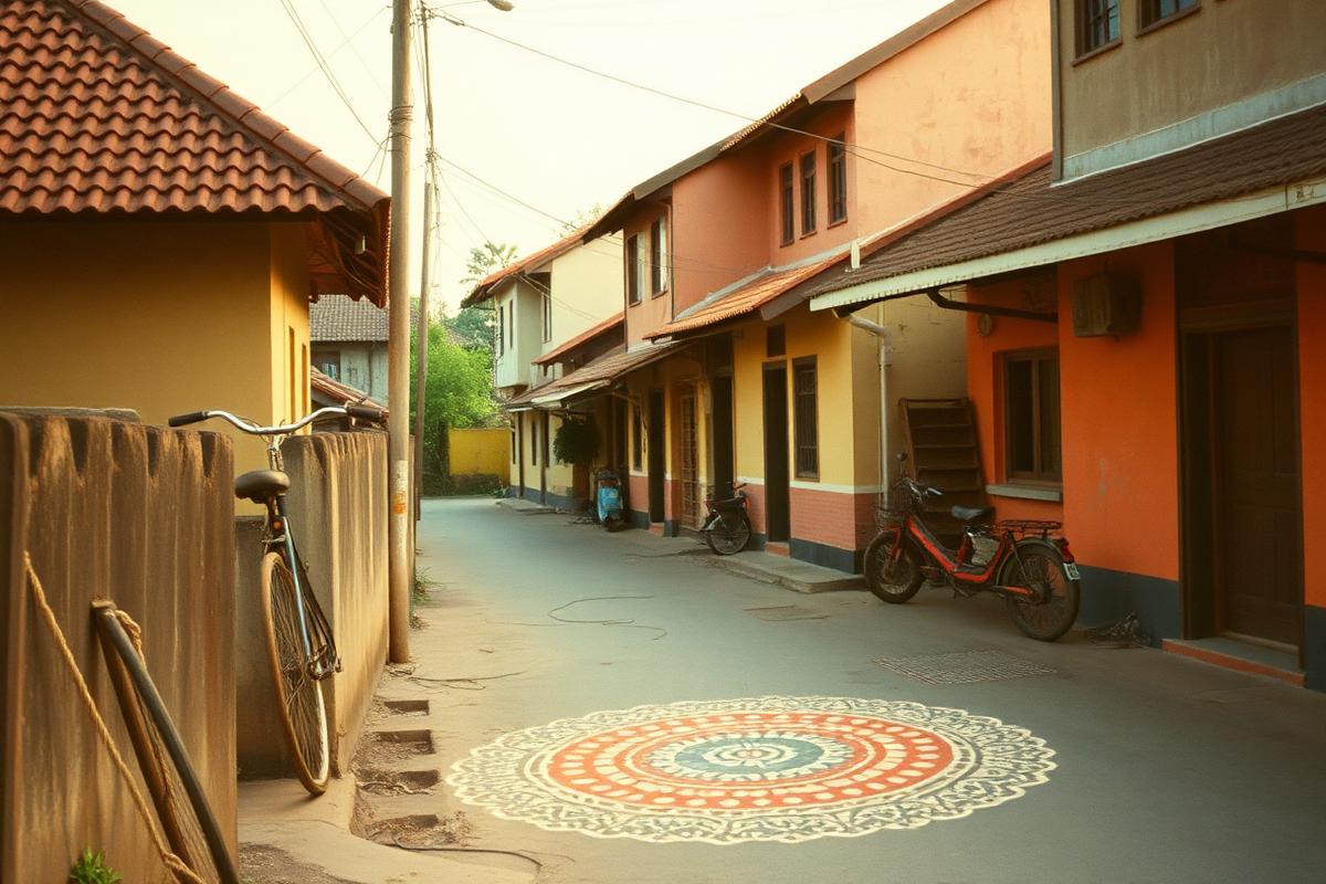 An old Lalgudi street